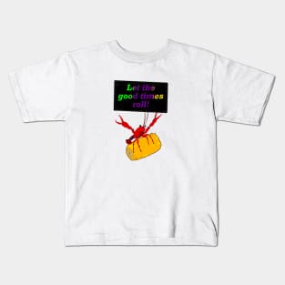 Mardi Gras Crawfish Kids T-Shirt